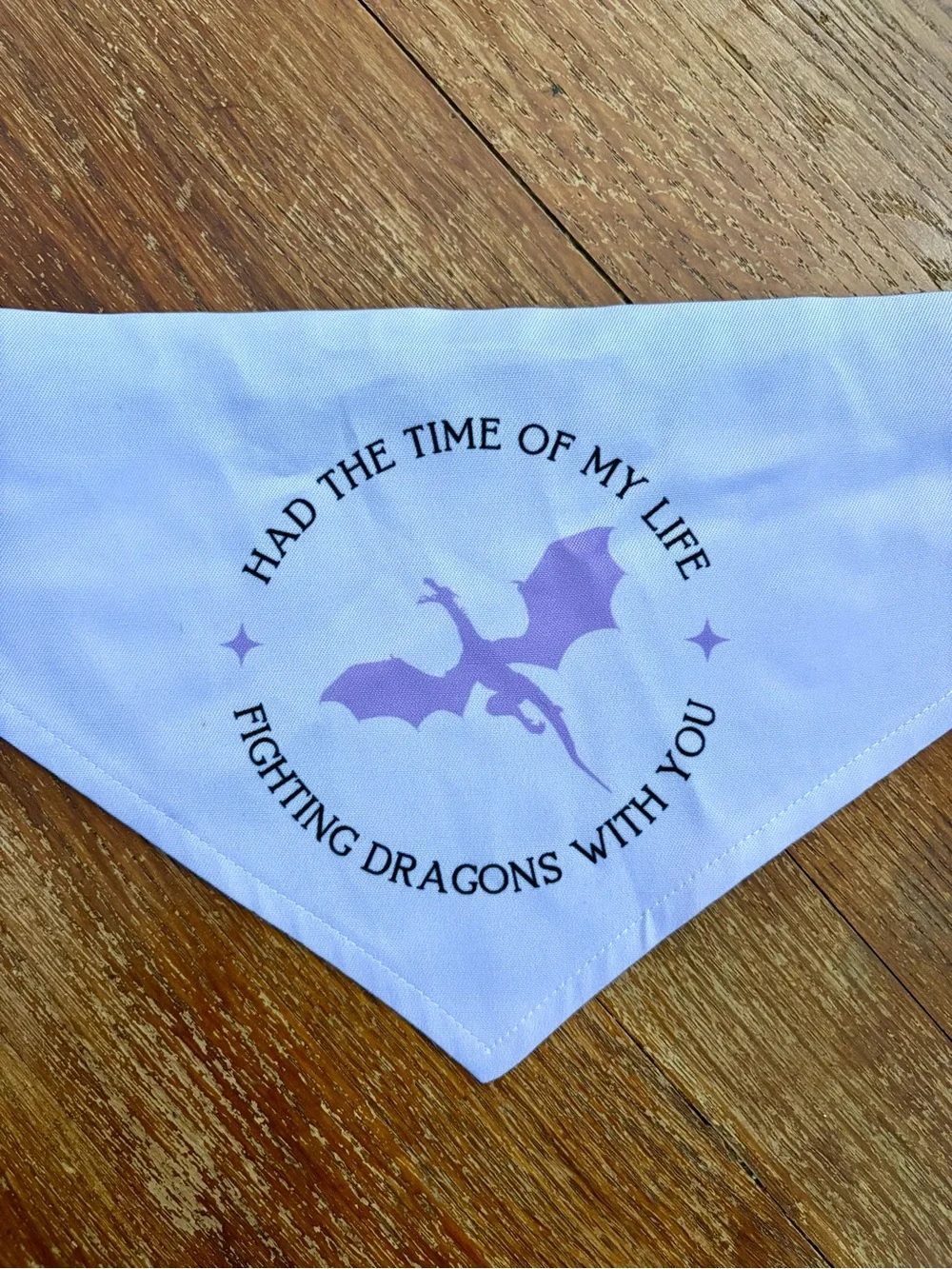 Taylor Swift Lavender Dog Bandana - Long Live Lyrics
